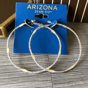 Cute Textured Statement Hoops